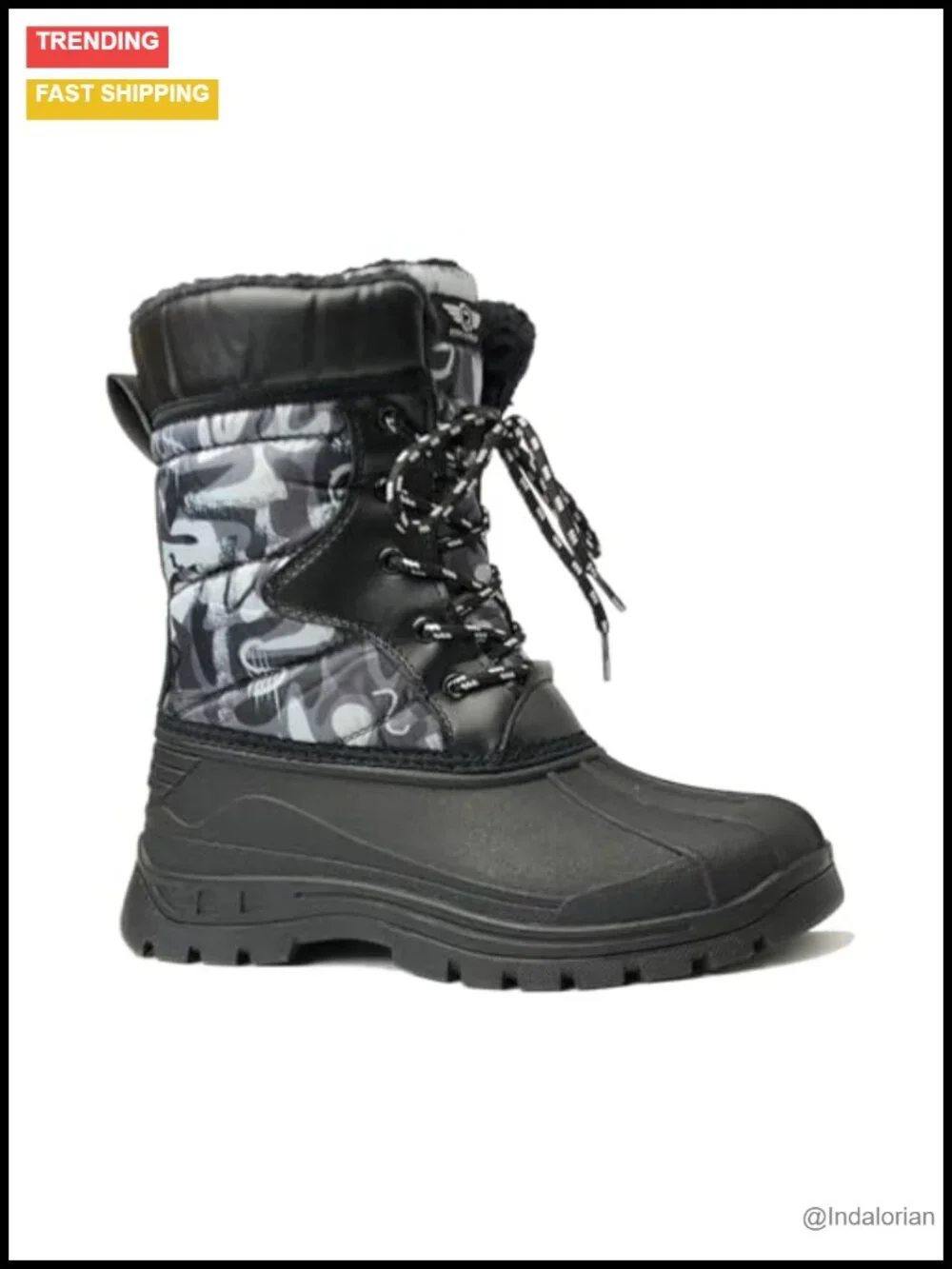 Women's Snow Boots Slip-Resistant Waterproof Winter Fashion Shoes